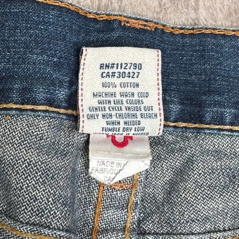 TRUE RELIGION Men’s Ricky Straight Leg Jeans